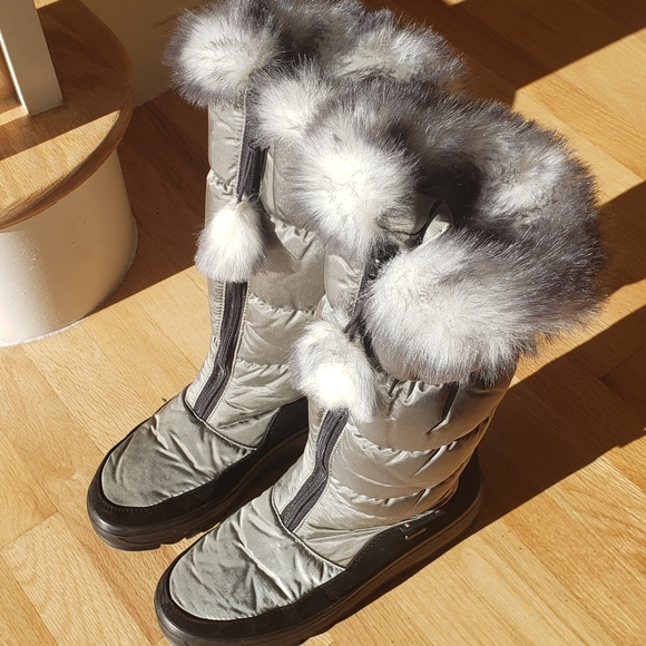 Pajar Shoes - Pajar Tex Sirio Waterproof Silver Boots